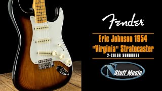 Video thumbnail for Fender Eric Johnson 1954 "Virginia" Stratocaster - In-Depth Demo by N Stuff Music