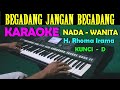 BEGADANG Rhoma Irama KARAOKE NADA CEWEK WANITA LAGU LAWAS