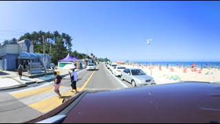 preview picture of video '[360vr]아야진해수욕장 해변도로 스트리트뷰'