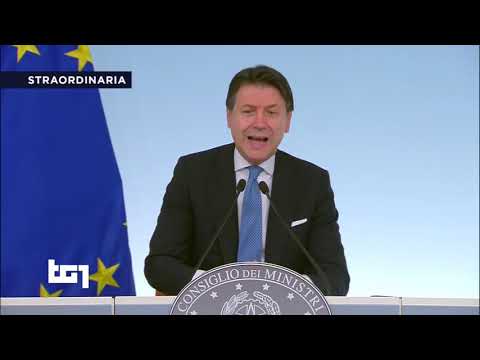 Tg1 Edizione Straordinaria sul Coronavirus (9 Marzo 2020)