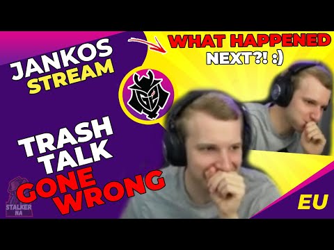 G2 Jankos Reacts to G2 Jankos Trash Talk Video