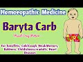 Baryta Carb 30 200 Uses Baryta Carb Drug Picture Baryta Carbonica Homoeopathic Medicine