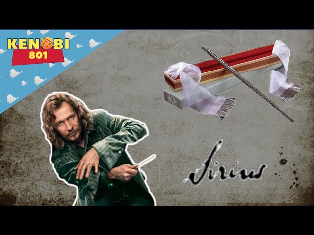 Vídeo relacionado con The Noble Collection Noble Collection The Sirius Black Varita de Personaje (NN8407)