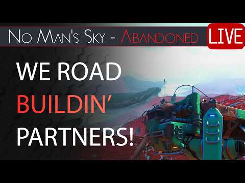 Building Roads and Truckin' Waste w/ @DarklordXelrick! - No Man's Sky Ramnant Update