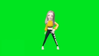 green screen dance animation