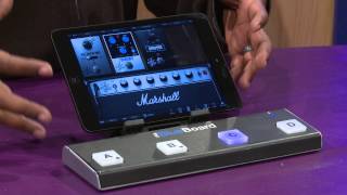 Video thumbnail for IK Multimedia iRig BlueBoard Wireless Bluetooth Pedalboard iOS Controller Overview | Full Compass by Full Compass
