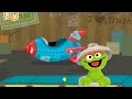 Oscar S Rotten Ride Cleaning The Trash Sesame Street PBS Kids Games