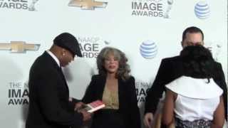 Super Star LL Cool J and Benjamin Todd Jealous Attend The 44th NAACP Image Awards 2013