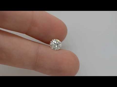 8R110K207 - Round Shape 1.07 Carat H Color VS2 Natural loose diamond Certified by EGL