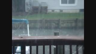 preview picture of video 'Fenwick Md Hail Storm'