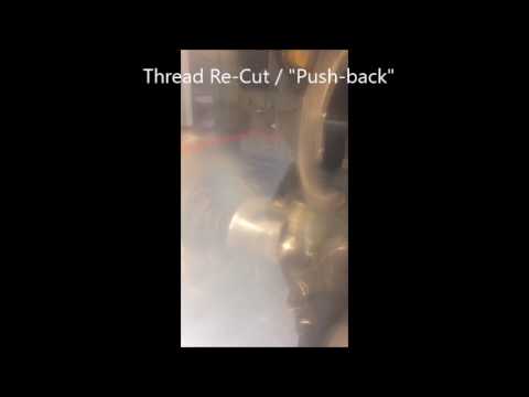 Haas ST 55 Thread Re cut