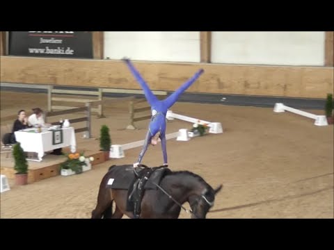 Bayerische Meisterschaft 2024 -  Einzelvoltigieren - Katharina Gschlößl