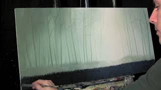 Download lagu Time Lapse Surreal Painting The Misty Forest by Tim Gagnon http://www.timgagnonstudio.com mp3