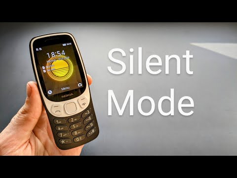 Silent Mode on Nokia 3210 4G - How to Turn Off & How to Enable / Adjust Volume