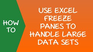 How to Use Excel Freeze Panes to Lock Row/Column Headers