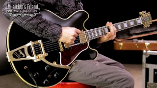 Video thumbnail for Gibson ES-355 Bigsby VOS Semi-Hollow Electric Guitar by Musician's Friend