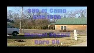 preview picture of video 'Marval Camping Resort Gore Oklahoma Winter in Cruise America Rental'