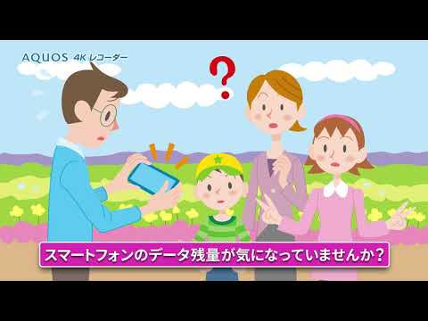 AQUOS写真＆動画転送