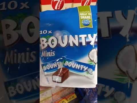 BOUNTY    #shortvideo #bounty #chocolate #minis