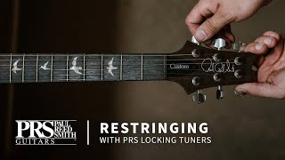 How to Restring Your PRS Equipped With Locking Tuners | PRS Guitars