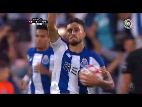Goal | Golo Alex Telles: Gil Vicente 1-(1) FC Porto (Liga 19/20 #1)