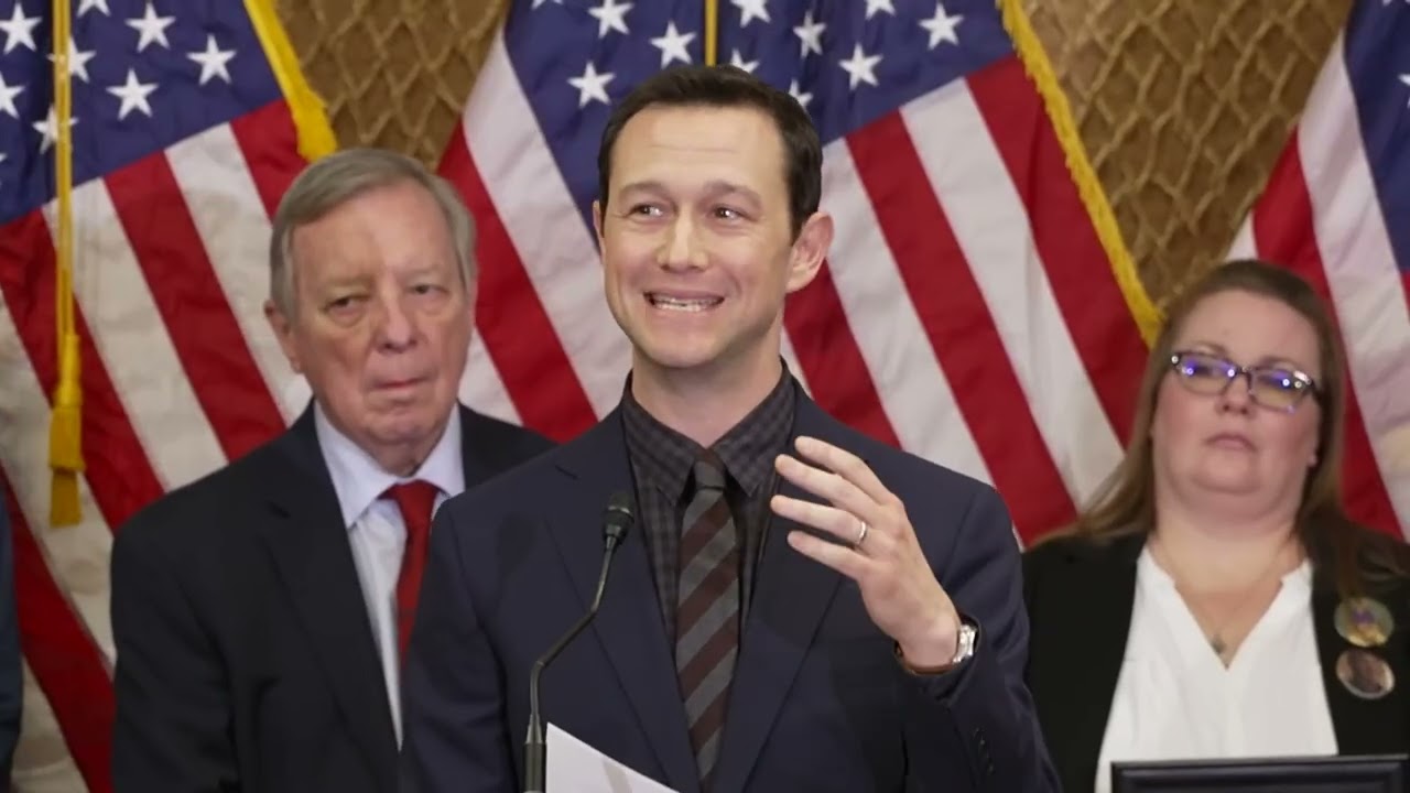 Joseph Gordon-Levitt at the Section 230 Press Conference