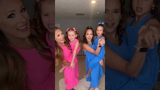 BABYSITTER MINI ME TWINS! 🩷💙 #shorts @HallieOnStage114 @agset211