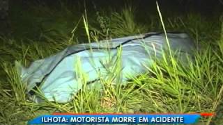 preview picture of video 'Motorista morre em acidente na BR-470 em Ilhota'