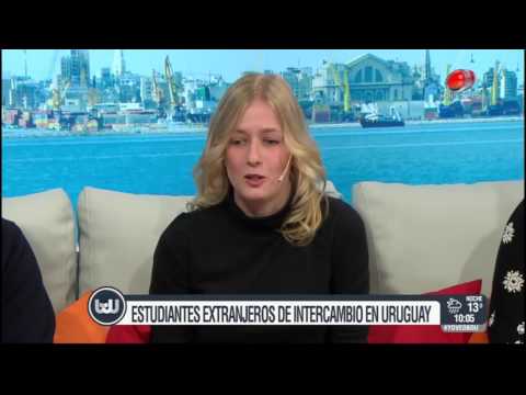 Buen día Uruguay - Estudiantes de Intercambio 14 de Julio de 2017