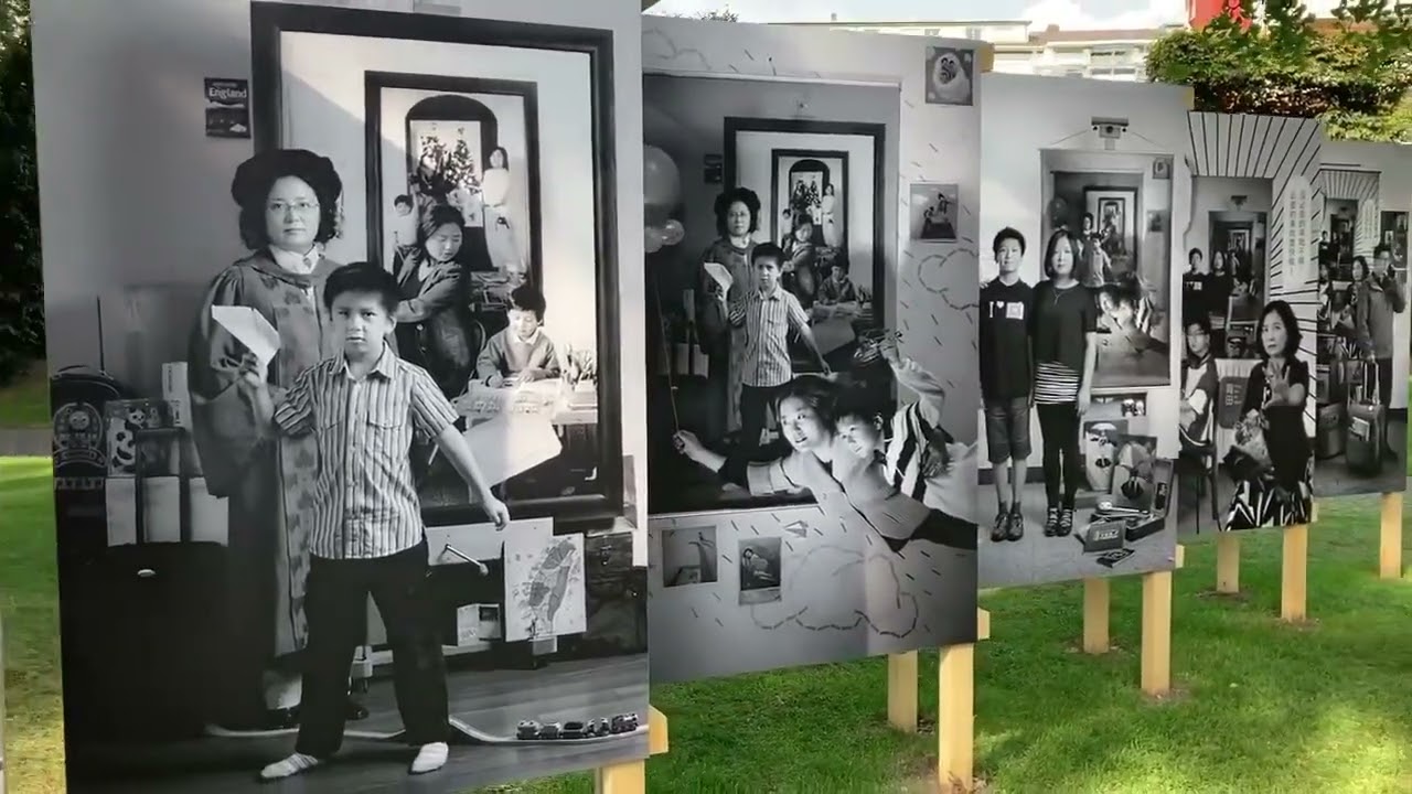 Experience outdoor exhibits at the Images Vevey Photo Festival.