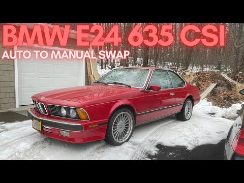 Can I Auto-Manual Swap This BMW E24 In 2 weeks!?