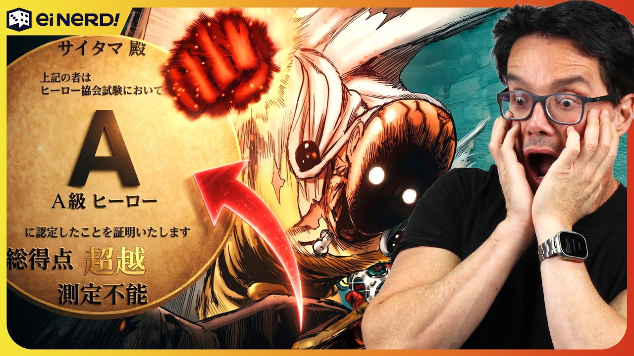 ACONTECEU! SAITAMA É RANKING 1 DA CLASSE A