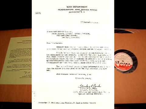 The History of the V-Disc Program Part 2: The Preview Album