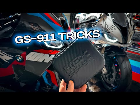 BMW S1000RR and M1000RR GS-911 Tool Tricks! (Heated Grip Levels and Startup Animation)