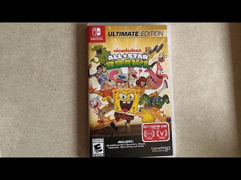 Unboxing Nickelodeon All-Star Brawl Ultimate Edition - Nintendo Switch