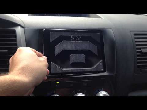 iPad Mini Retina installed in dash of 2010 Toyota Tundra
