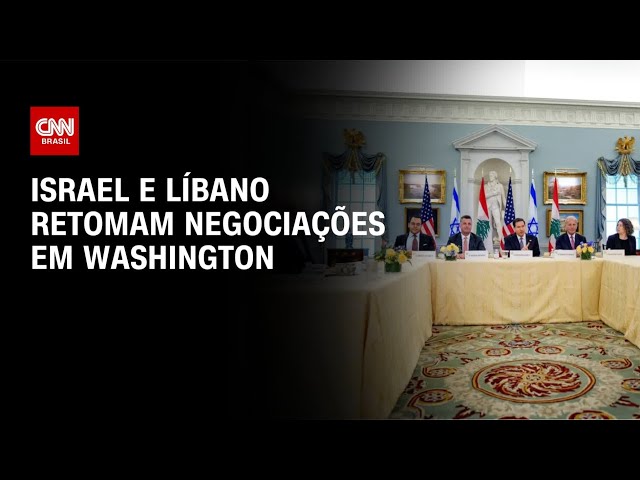 Israel e Líbano retomam negociações após semanas de tensão | CNN NOVO DIA
