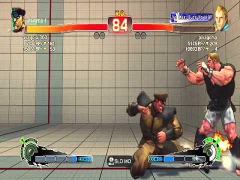 SSFIVAE:  Abel (pikagoma) vs.  M.Bison (aka jojo 360)  HD