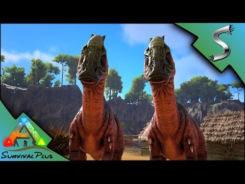 DOUBLE PARASAUR HATCHING AND IMPRINTING! ANT MOUND HUNTING! - Ark: Survival Plus [Gameplay E6]