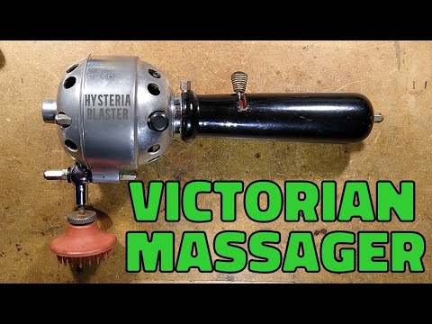 Vintage Victorian "vibratory health device" teardown.