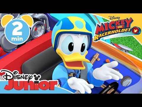 Mickey og Racerholdet | Mini-Race med Chip og Chap 🏁- Disney Junior Danmark