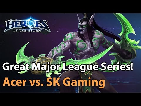 Heroes of the Storm (Pro Gameplay) - SK Gaming vs. Acer - ESL Major League