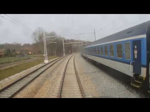 Plzeň - Rokycany vlakem 4.4.2015