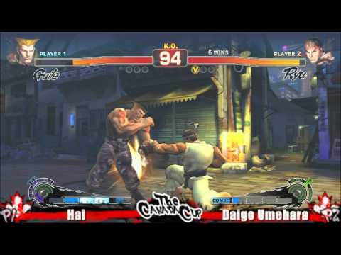 Hai vs Daigo Canada Cup 2010 SSF4 Exhibition #7