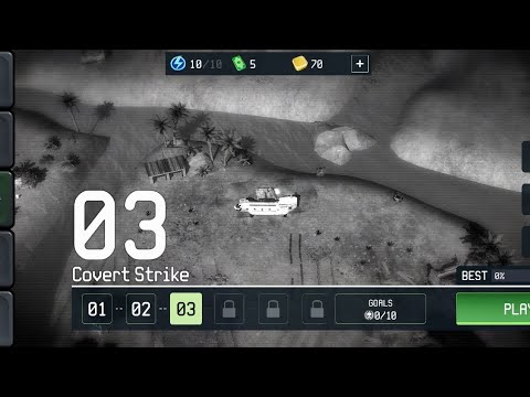 WAR DRONE: MILITARY BATTLE GAME LEVEL 3-Covert Strike