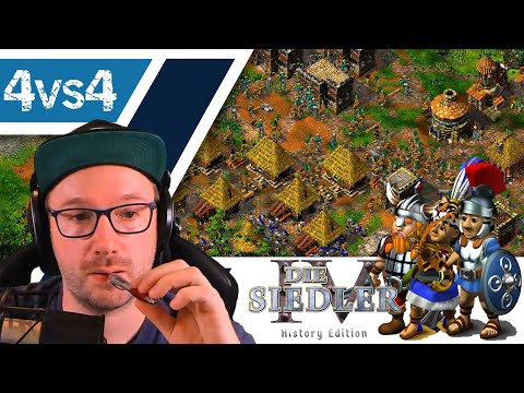 4vs4 Community Game - Die Siedler 4 HE - Deutsch - #036