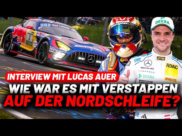 "Wir hatten eine riesige Gaudi!" Mercedes-Ass Lucas Auer über Nordschleifen-Abenteuer mit Verstappen