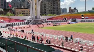 111年新北城市盃全國田徑公開賽公開男子組100公尺決賽  楊俊瀚亞運培訓隊10.12(+1.2)破大會 林祐賢國立體育大學10.43  王偉旭亞運培訓隊10.48