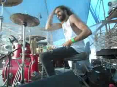 THE DISGRAZIA LEGEND - MEN BESIDE MEN - live  @ DIRTFESTO 2013 - Michele Quinzani drum-cam