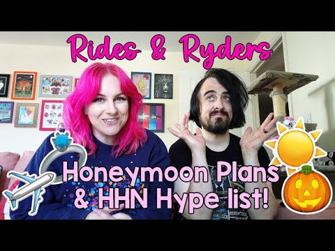 Orlando Honeymoon Plans & HHN Hype List! 💍✈️🎃